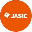 JASIC Logo, JASIC written in orange background