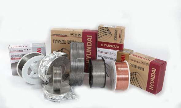 Hyundai Flux Cored Wire welding materials