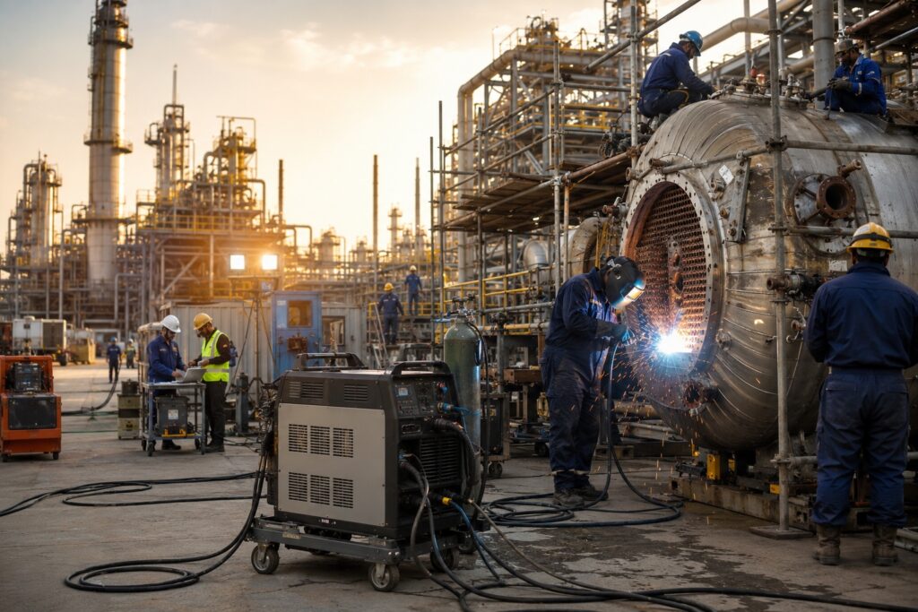 Rental Welding Machine Saudi Arabia for industrial welding projects